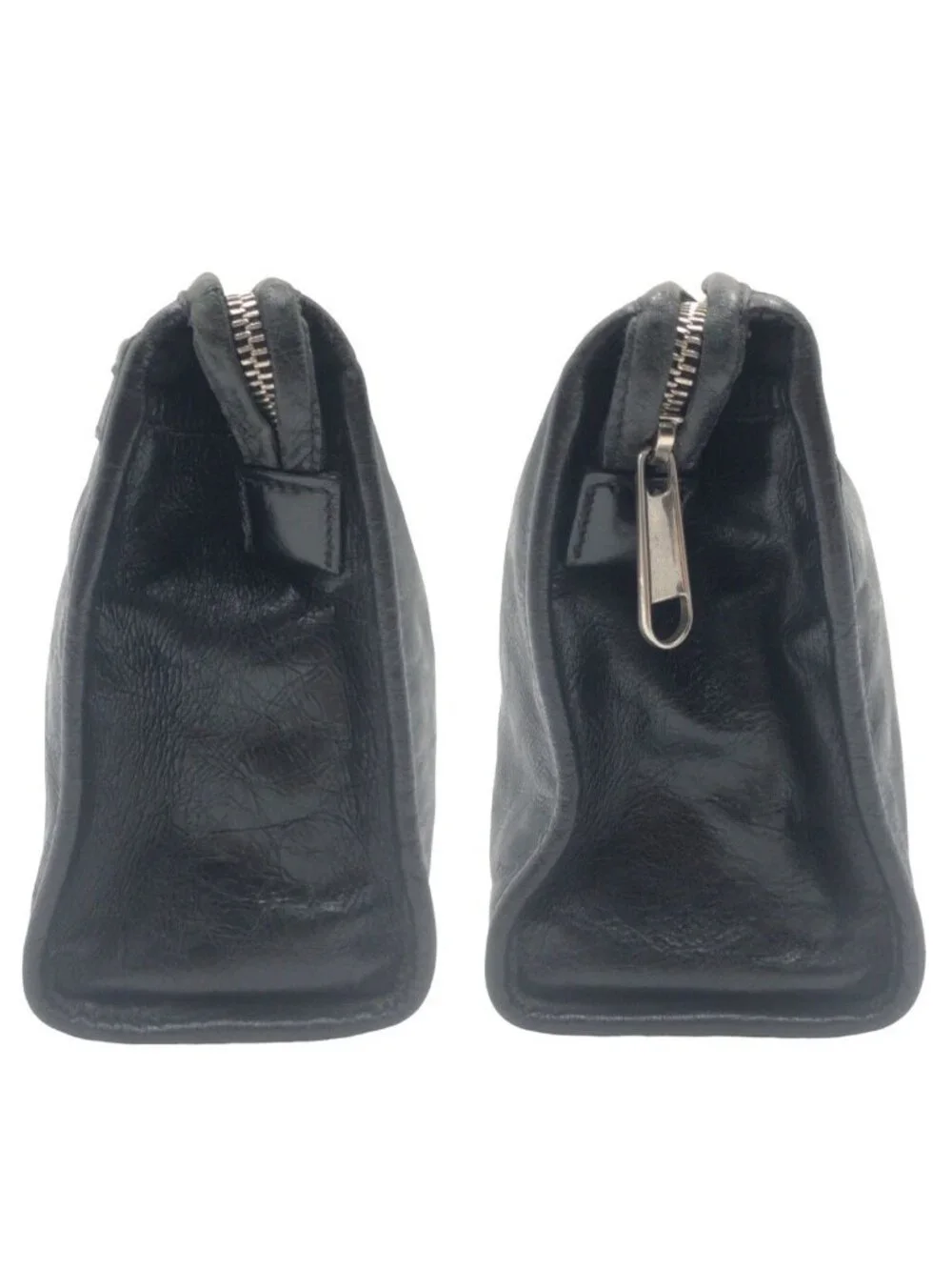 Gucci Interlocking Black Leather Clutch Bag